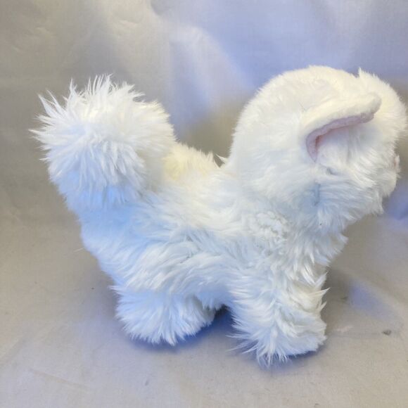 2016 Aurora Miyoni Tots White Persian Kitten Kitty  Cat Plush 7" Stuffed Animal - Picture 3 of 5